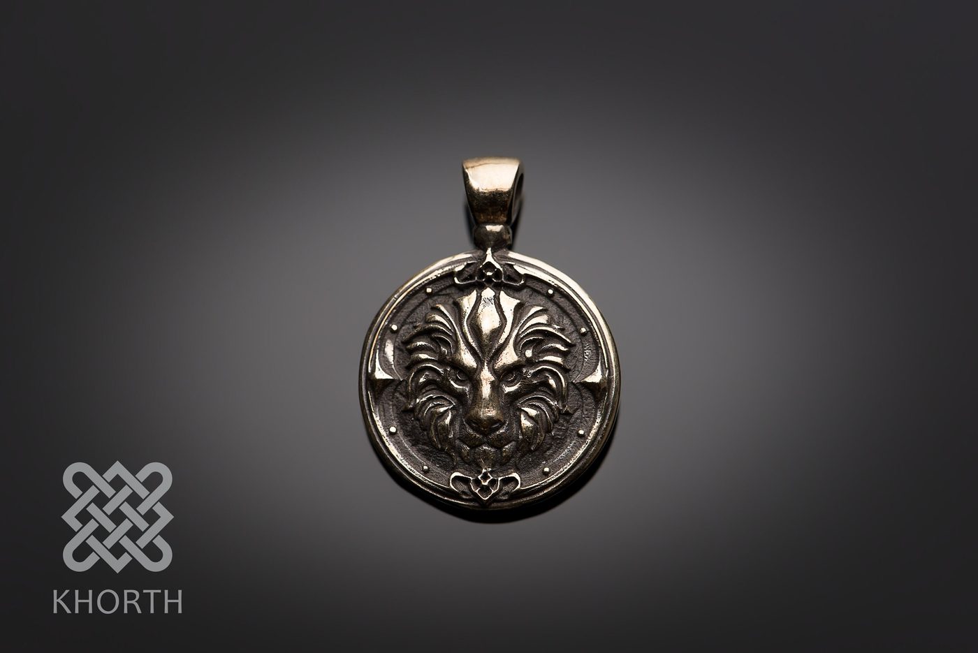 ALLIANCE & HORDE Pendant — handmade Warcraft pendant in silver and bronze — photo 5