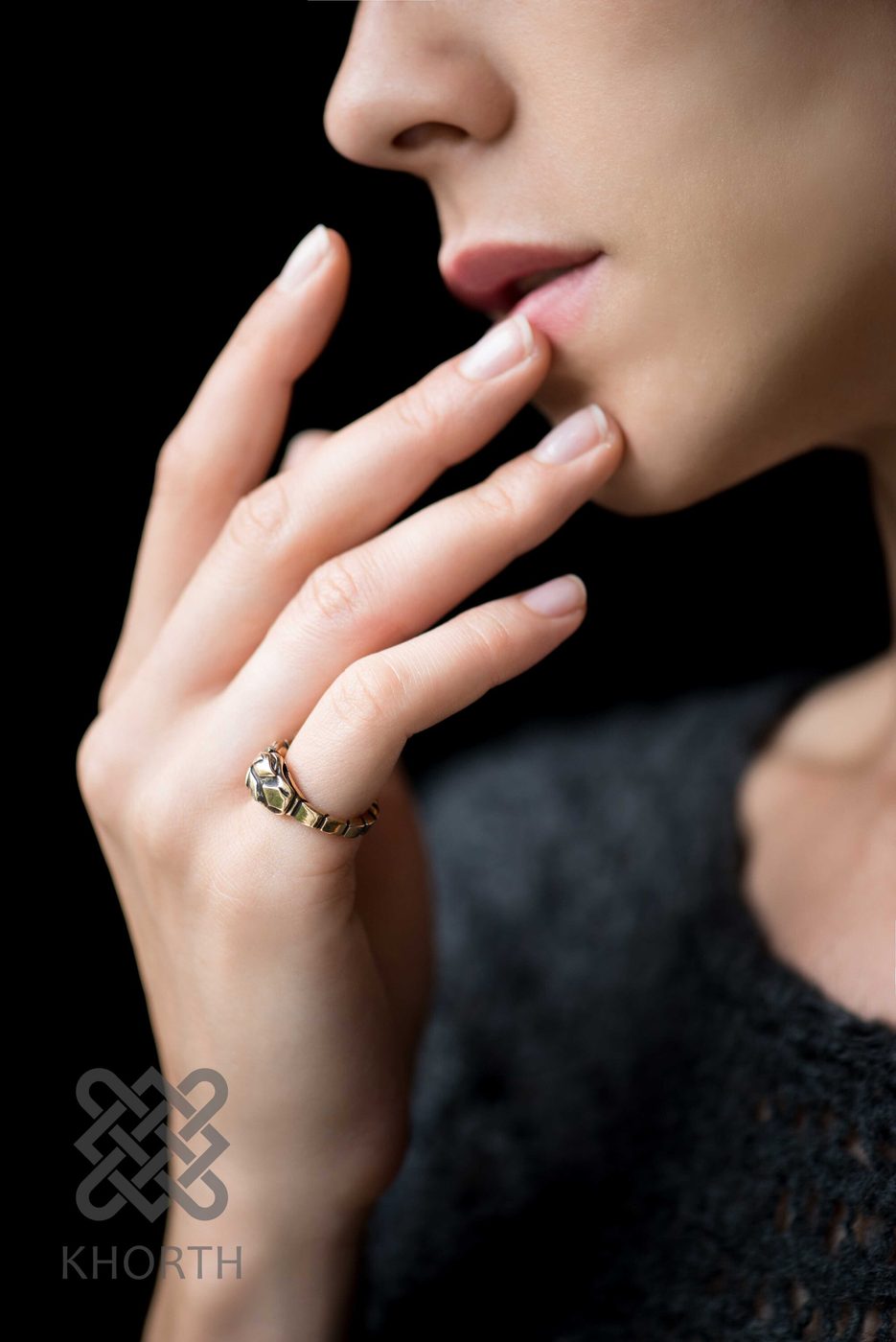 ALURMI's Ring — handmade Warcraft ring in silver and bronze — photo 5