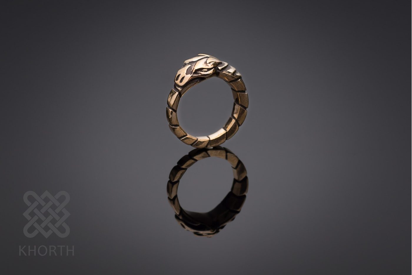 ALURMI's Ring — handmade Warcraft ring in silver and bronze — photo 3