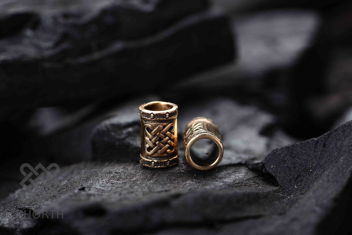 DWARF Beads — handmade Warcraft beads in silver and bronze — photo 2